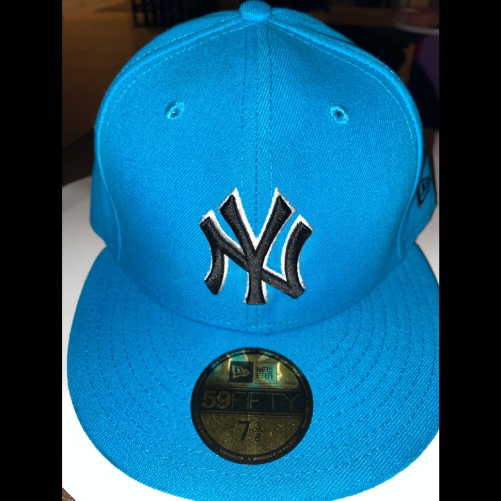 New York Yankees Teal Fitted Hat New Era